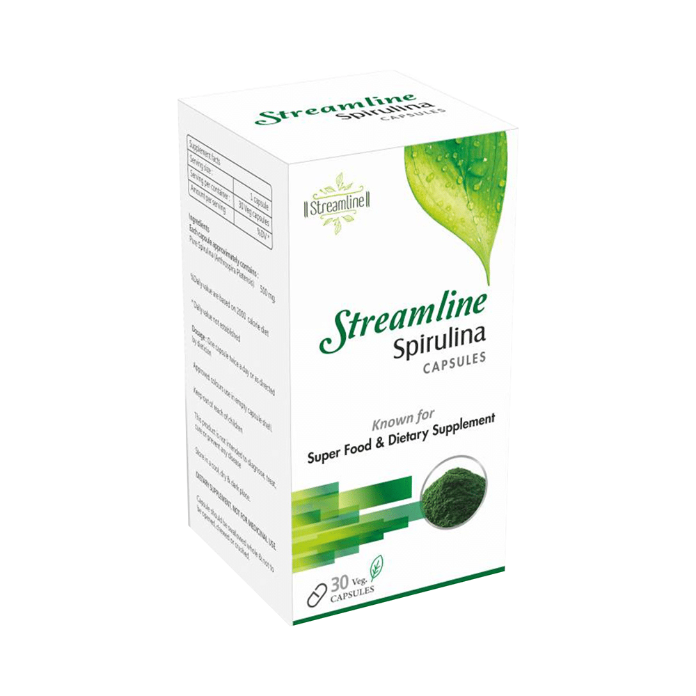 Streamline Spirulina Veg Capsule - Image 1
