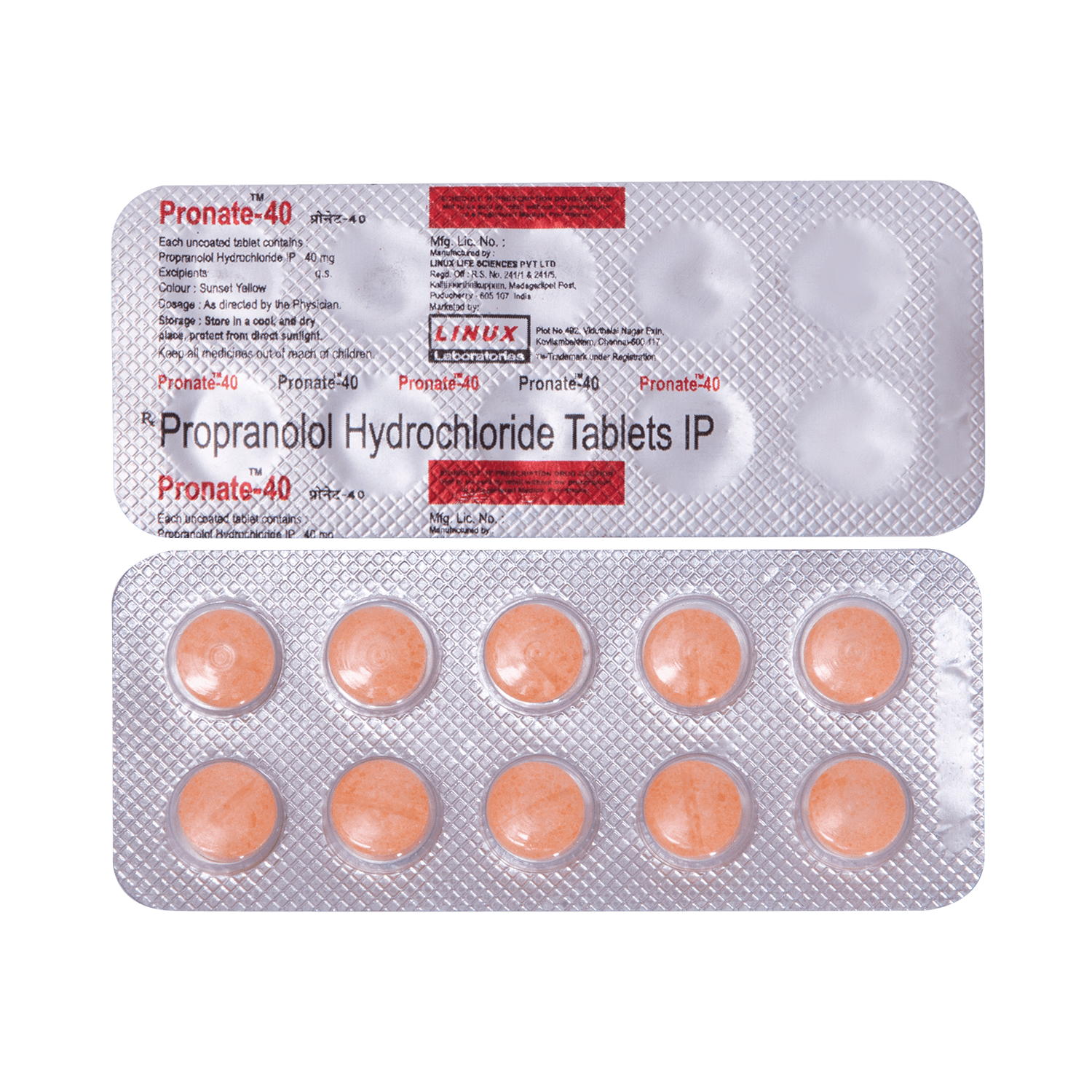 Pronate 40 Tablet - Image 1