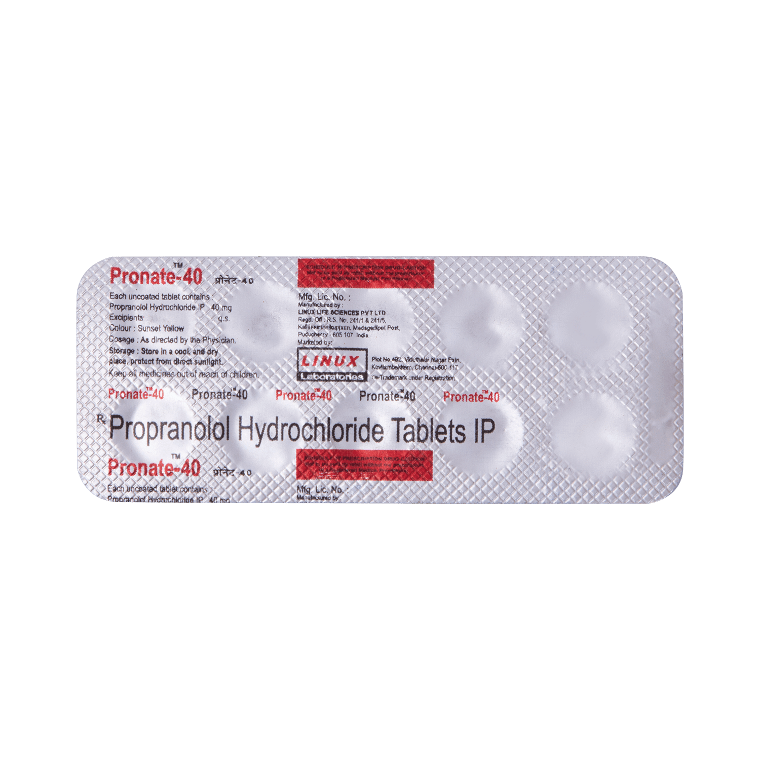 Pronate 40 Tablet - Image 3