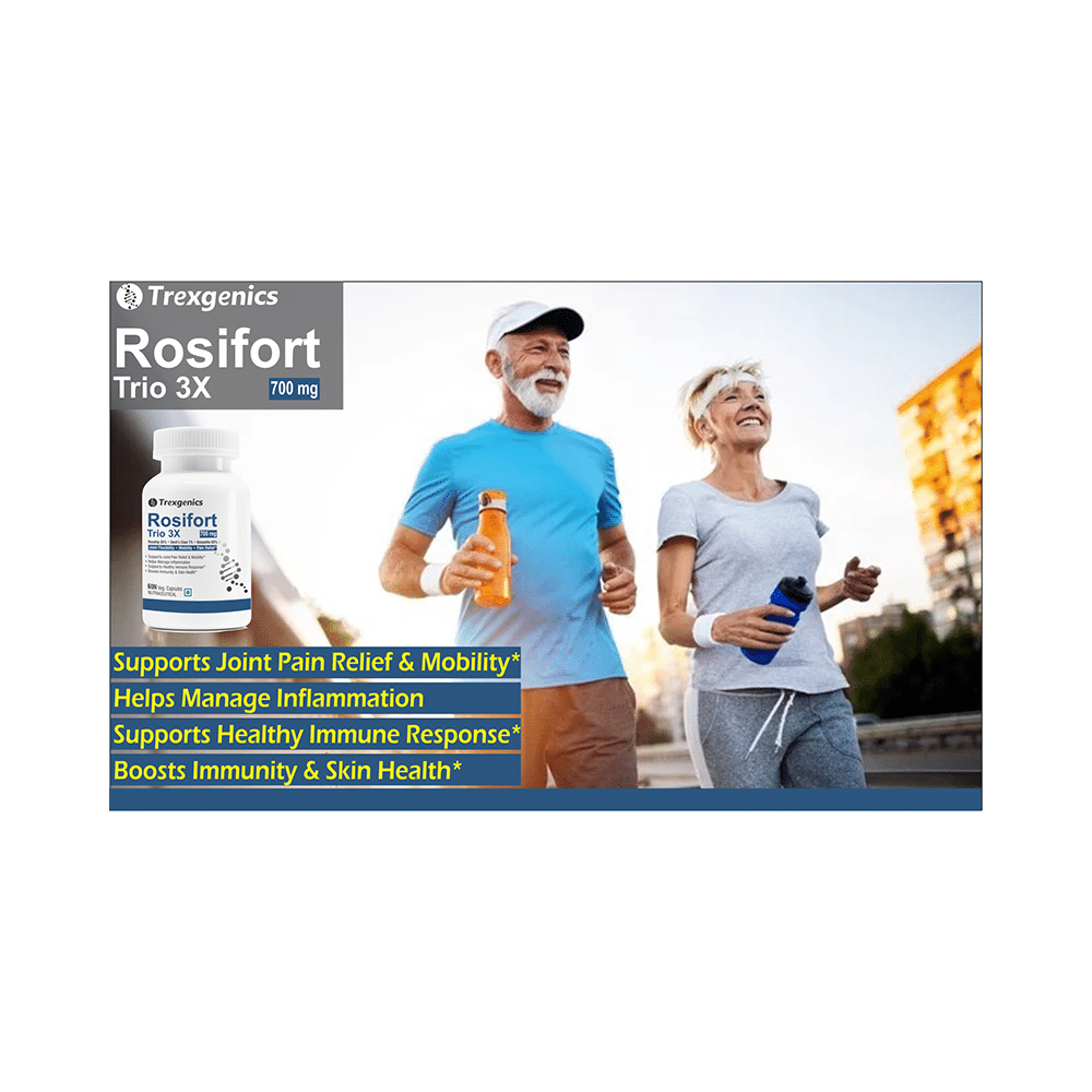 Trexgenics Rosifort Trio 3X 700mg Veg Capsule - Image 5