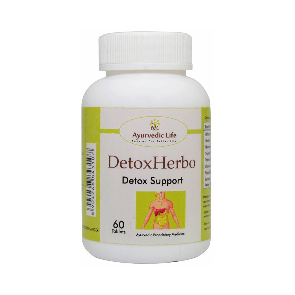 Ayurvedic Life Detoxherbo Detox Support Tablet - Image 1