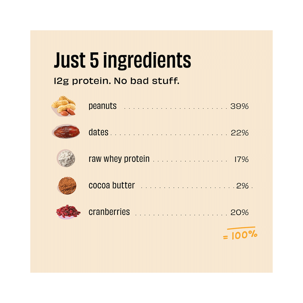 The Whole Truth Mini Protein Bar (27gm Each) | Flavour Peanut Butter - Image 4