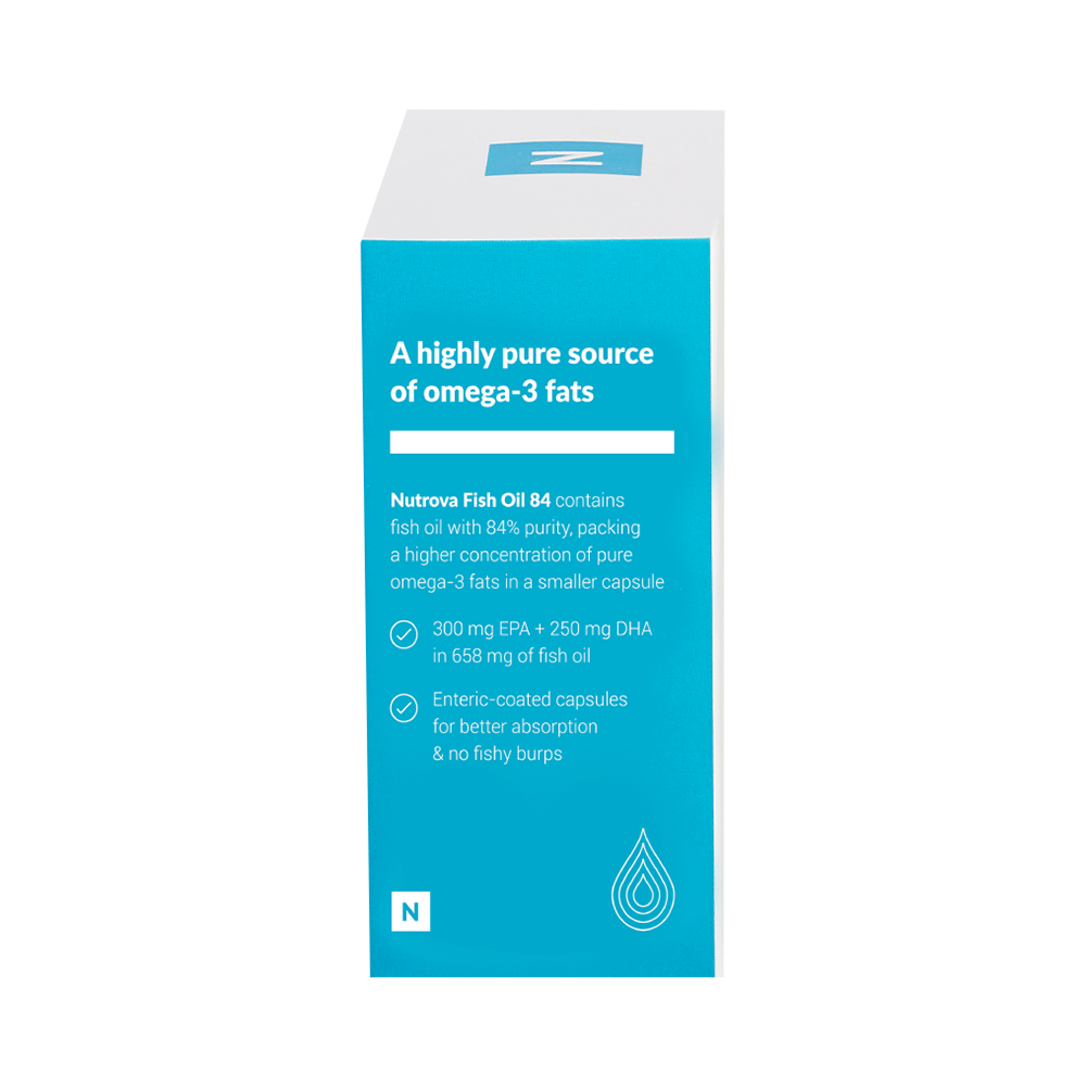 Nutrova Fish Oil 84 | Softgel Capsule for Heart, Brain and Eye Health - Image 5