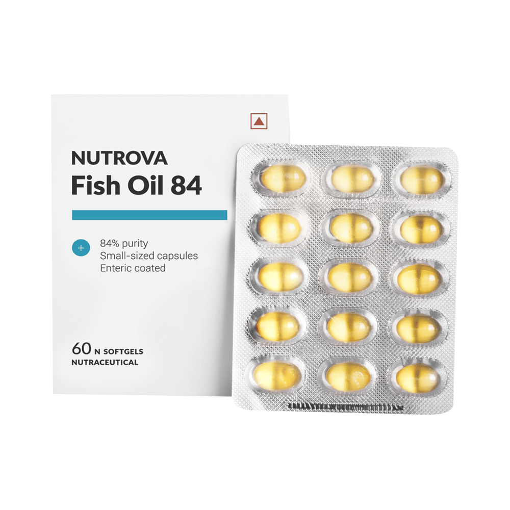 Nutrova Fish Oil 84 | Softgel Capsule for Heart, Brain and Eye Health - Image 4