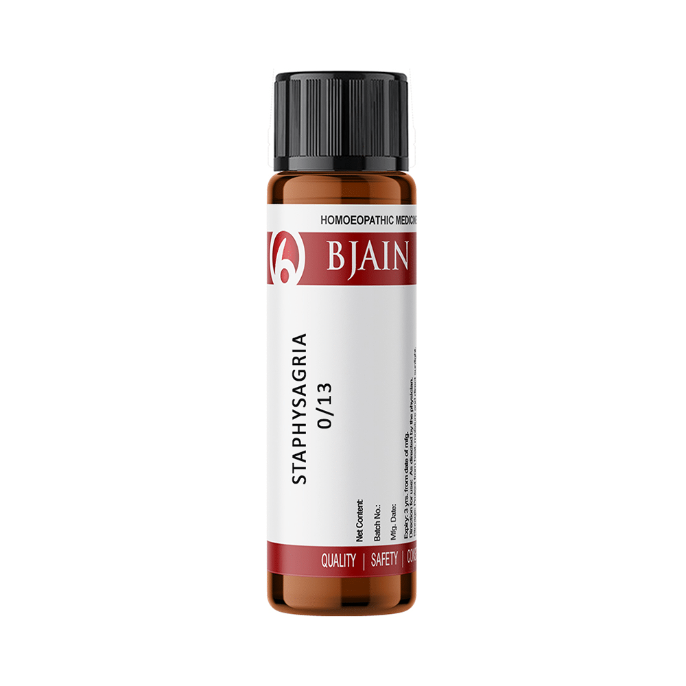Bjain Staphysagria Globules 0/13 LM - Image 1