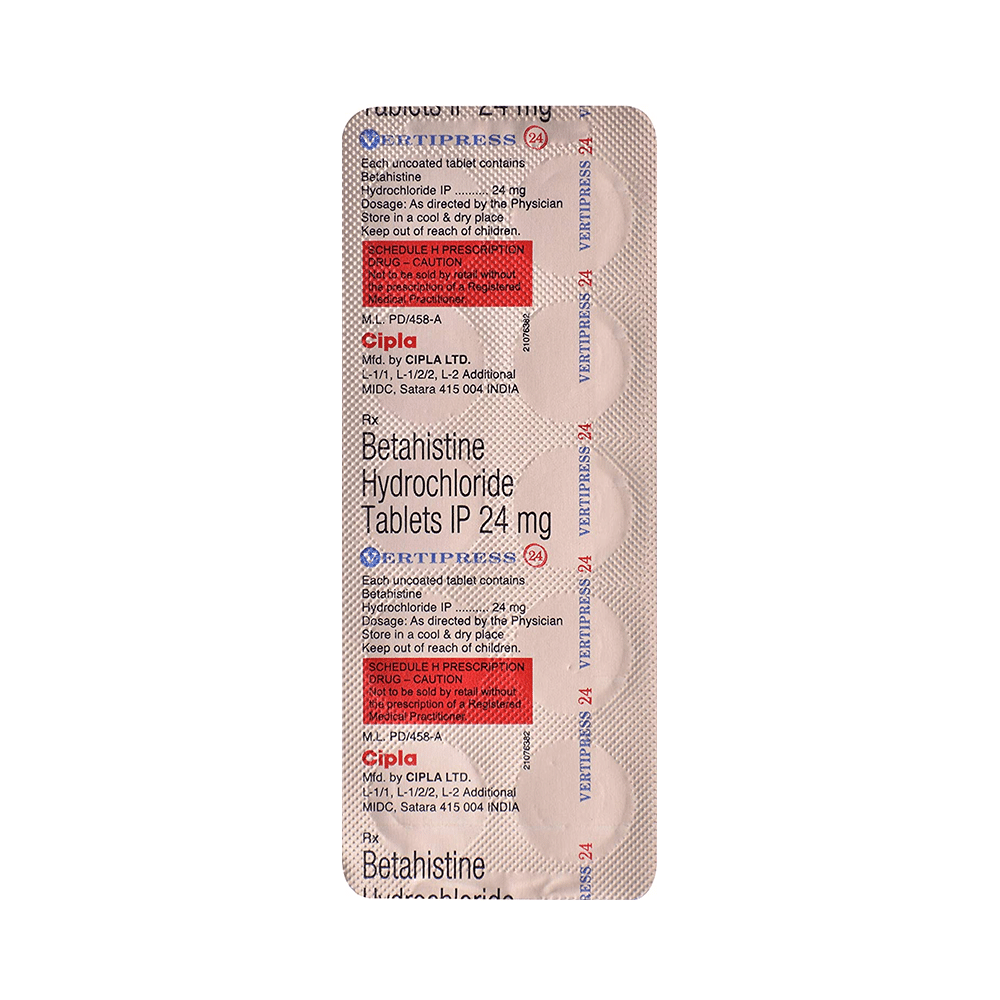 Vertipress 24 Tablet - Image 3