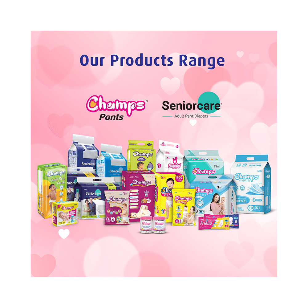 Champs Soft and Dry Pant Diaper Medium - Image 5