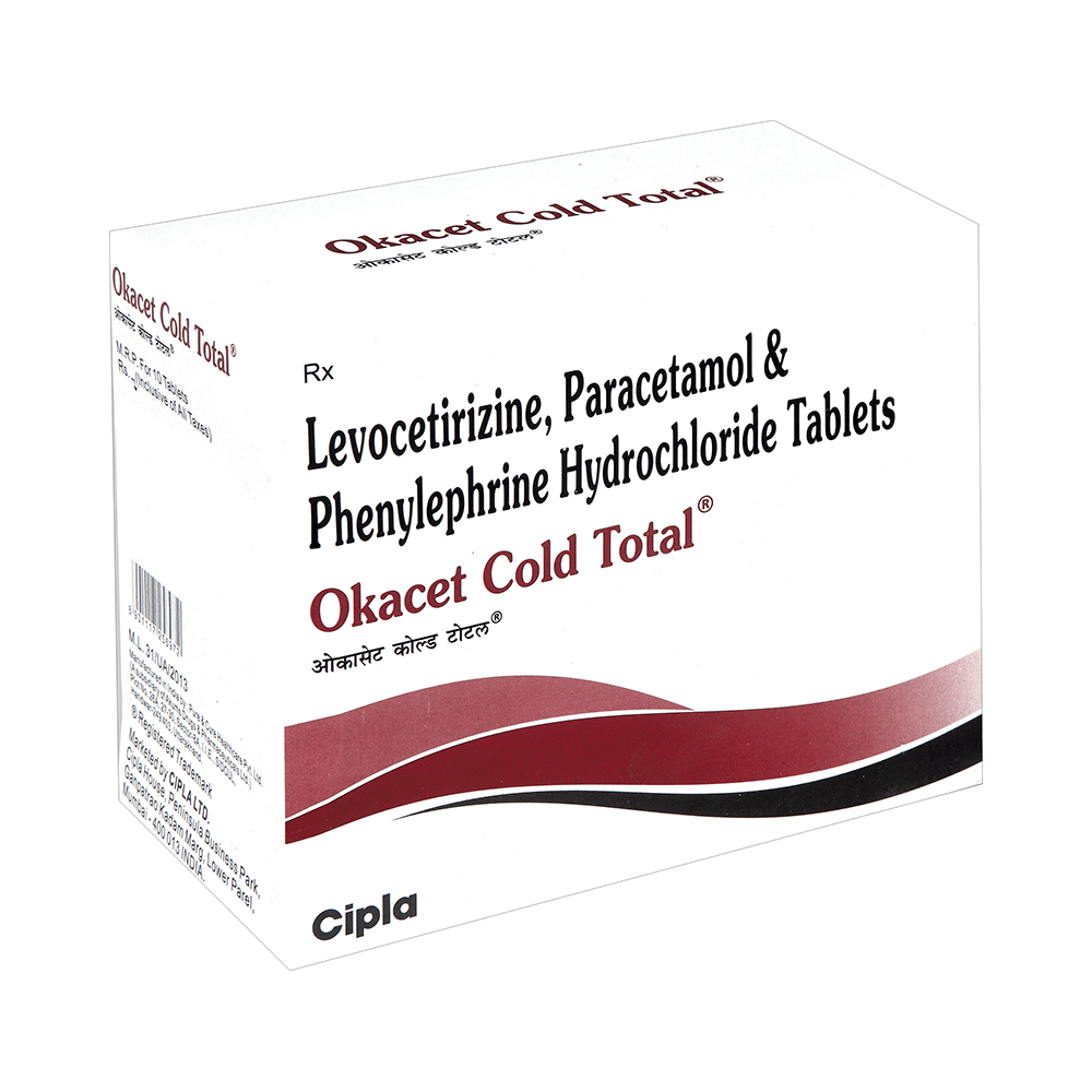 Okacet Cold Total Tablet - Image 1