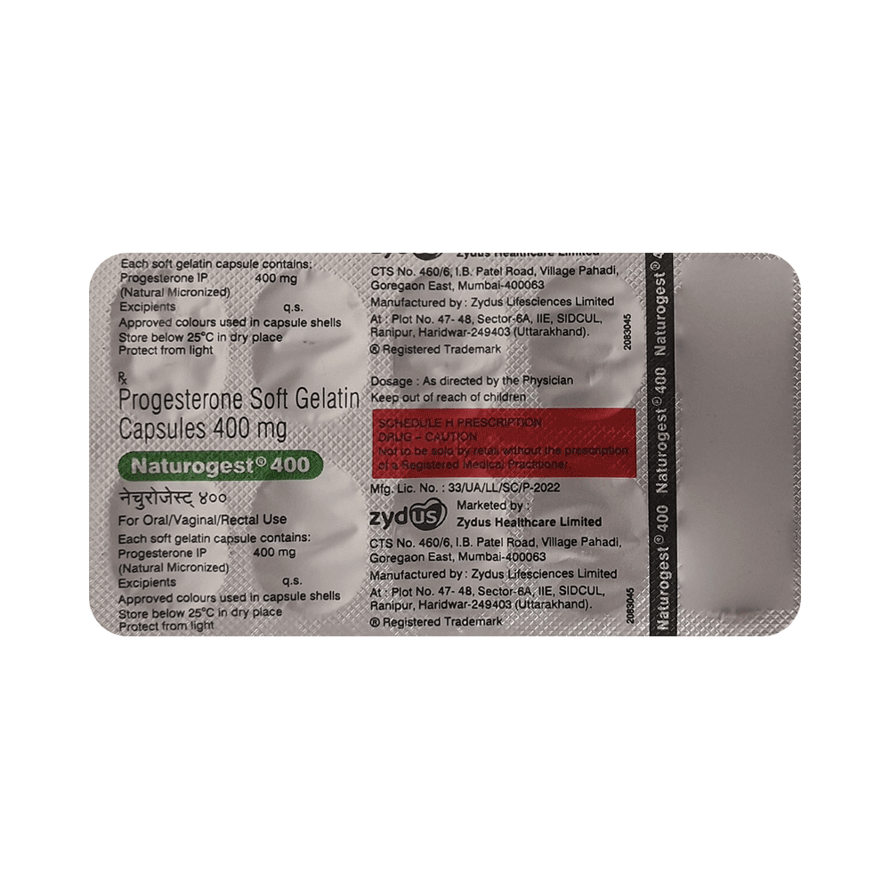 Naturogest SR 400 Tablet