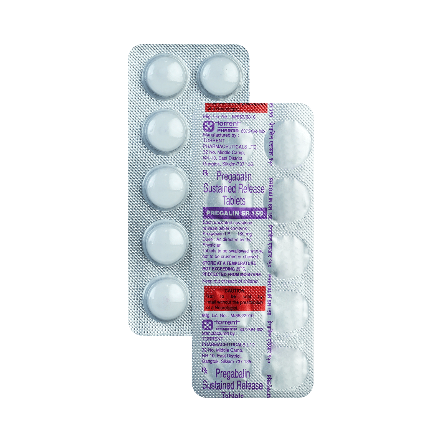 Pregalin SR 150 Tablet - Image 1