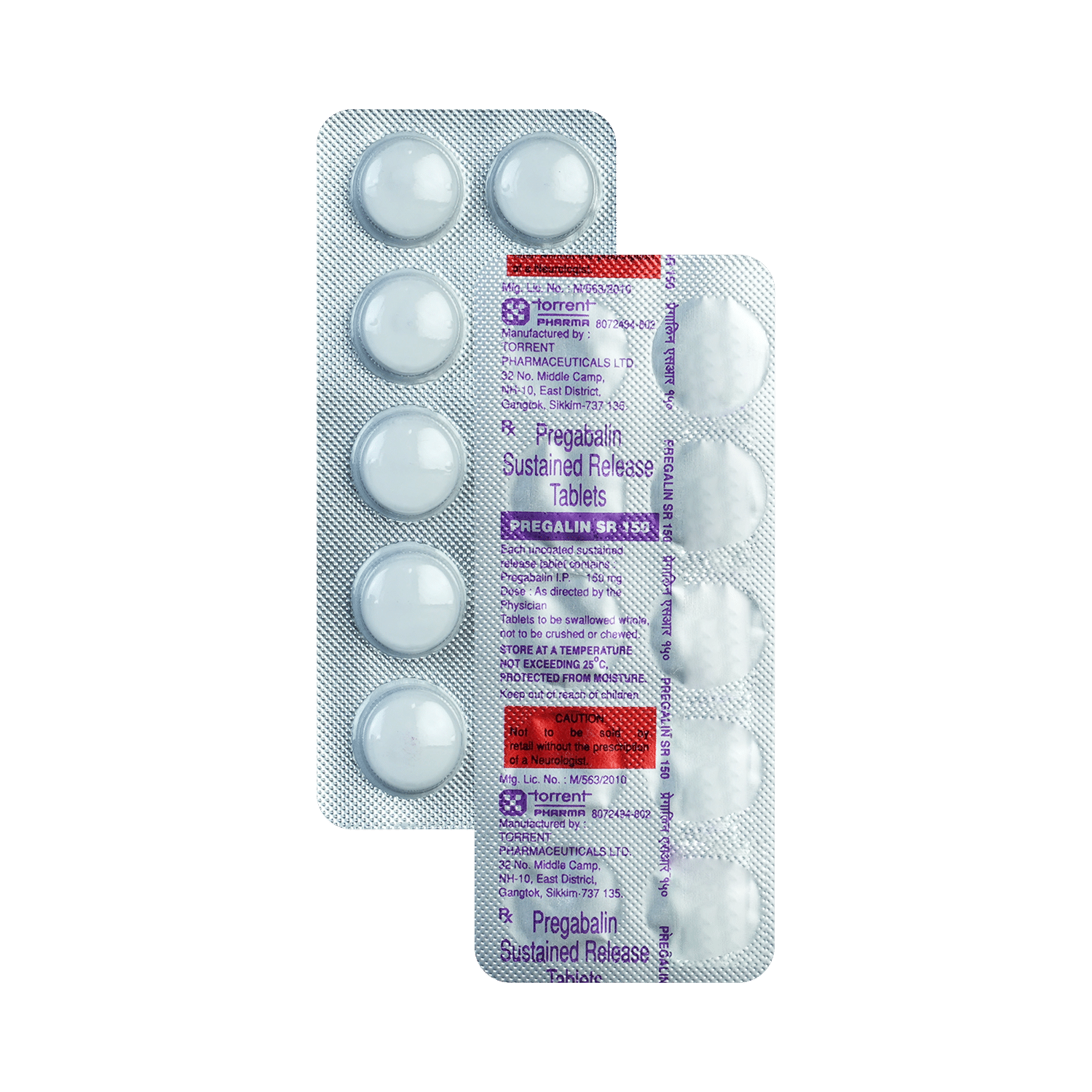 Pregalin SR 150 Tablet