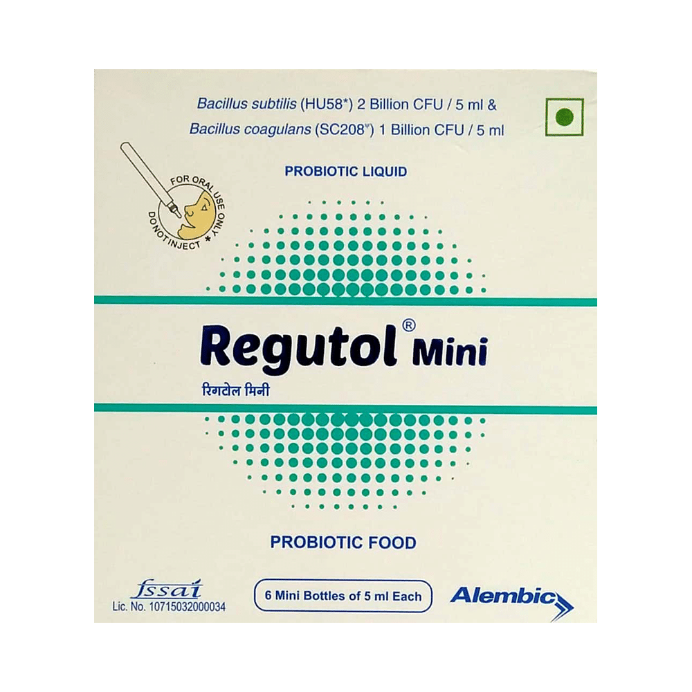 Regutol Mini Probiotic Liquid (5ml Each) - Image 1