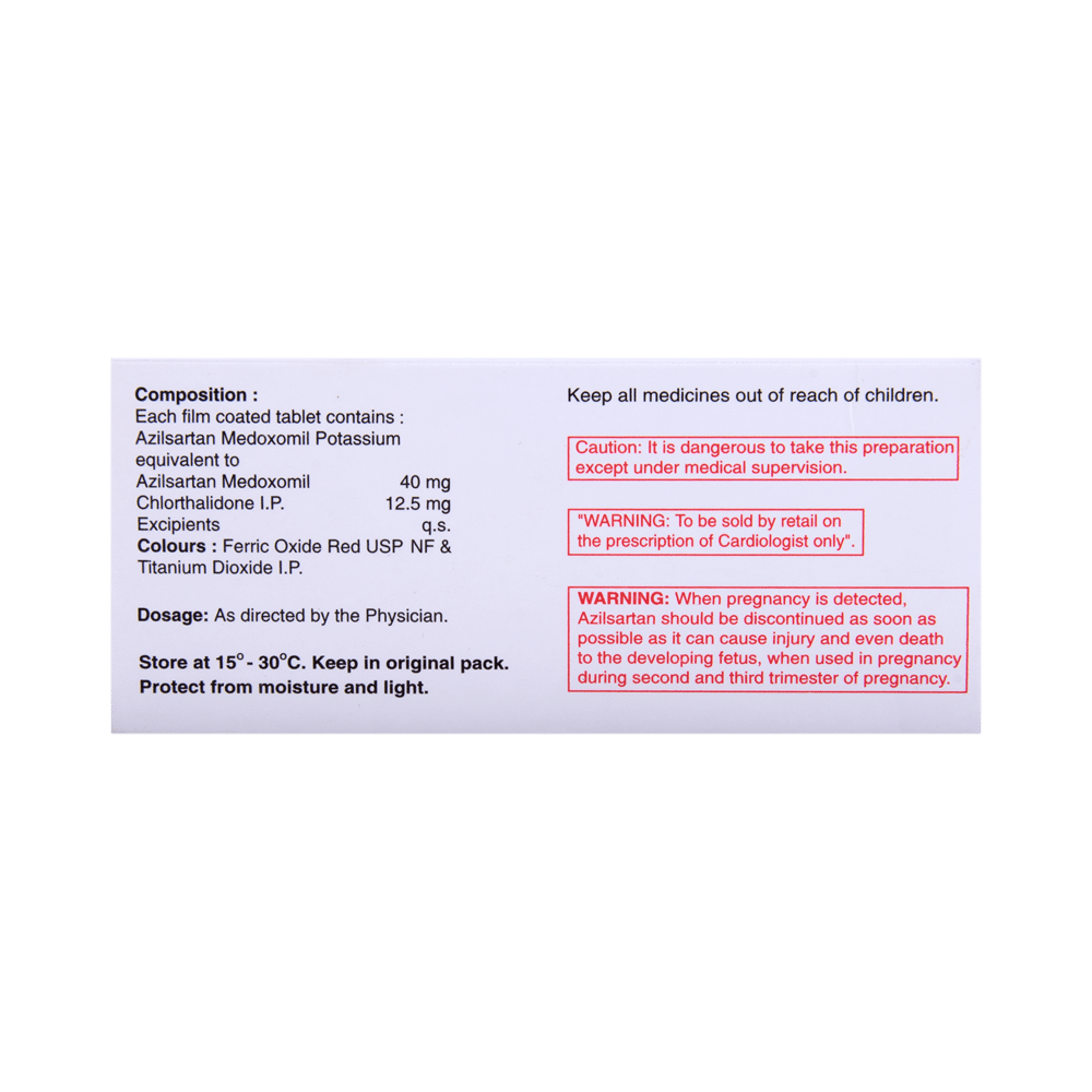 Asar-CT 40/12.5 Tablet - Image 2