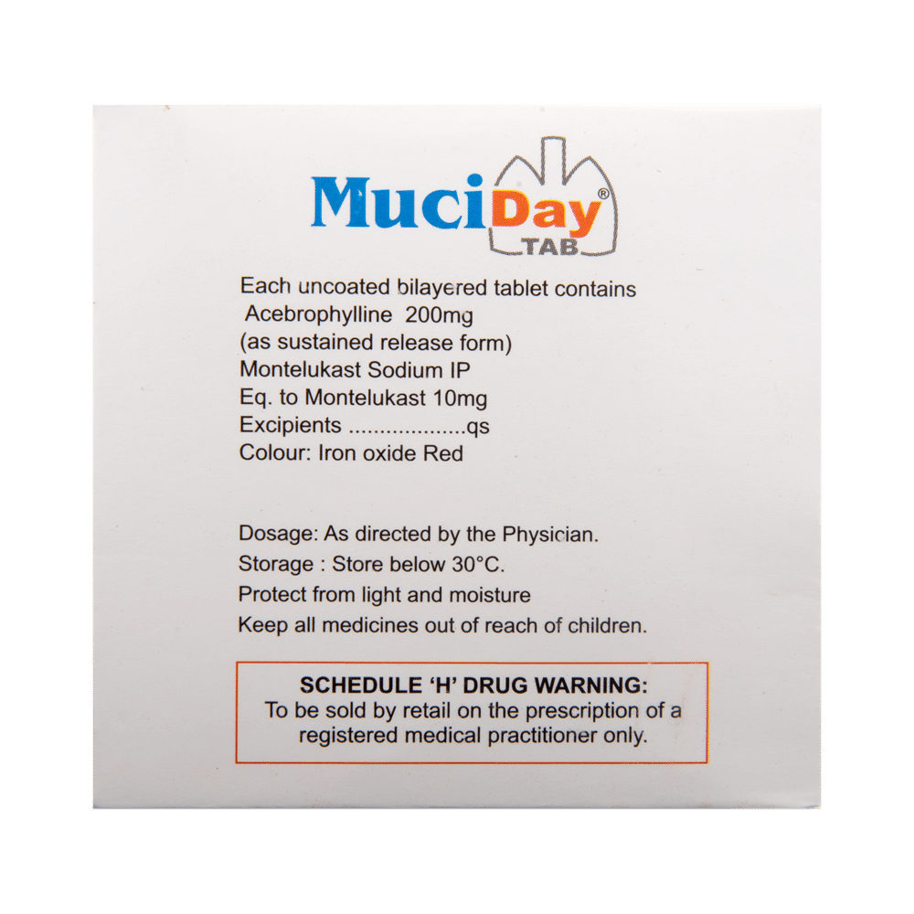 Muciday Tablet SR - Image 3