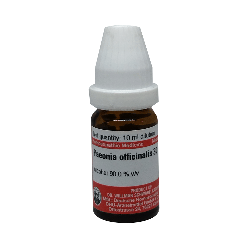 Dr Willmar Schwabe Germany Paeonia Officinalis Dilution 30