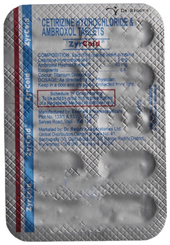ZyrCold Tablet - Image 2