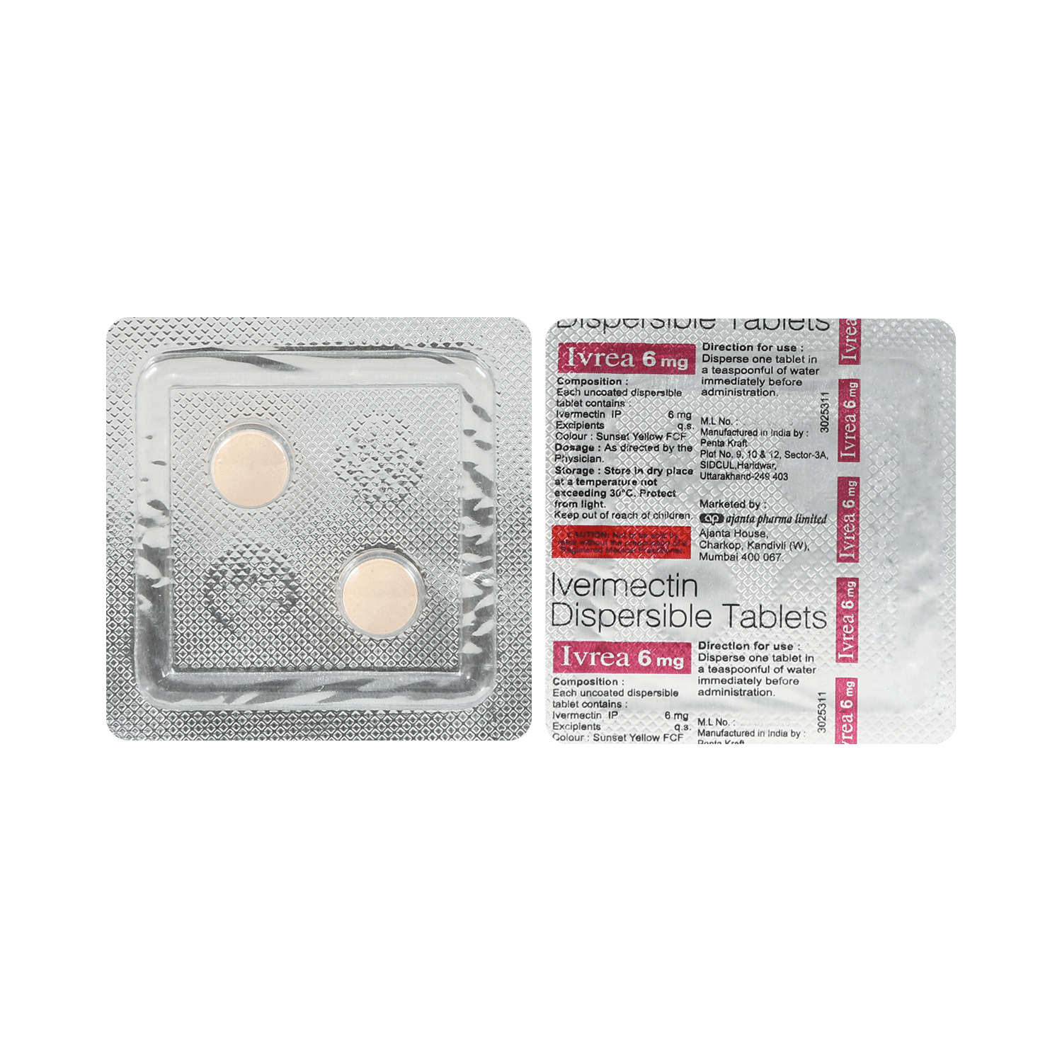 Ivrea 6mg Tablet
