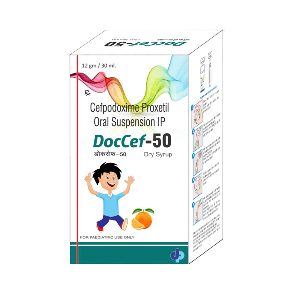 Doccef 50 Dry Syrup