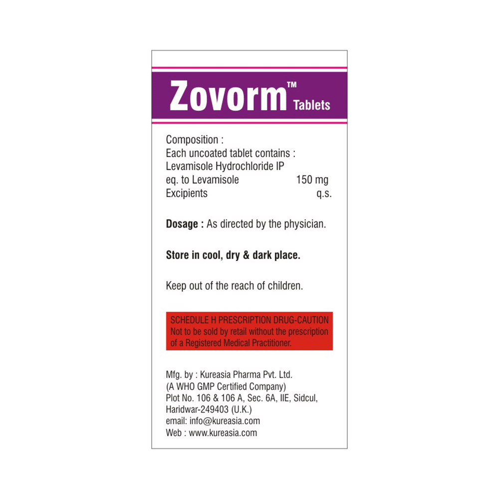 Zovorm 150mg Tablet - Image 3