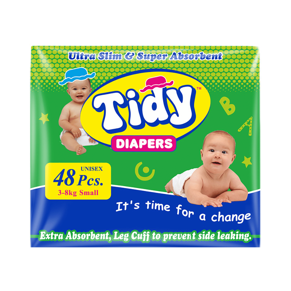 Tidy Baby Unisex Diaper | Size Small