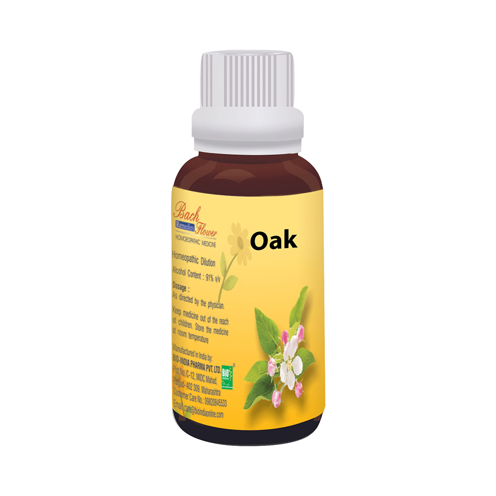 Bio India Bach Flower Oak