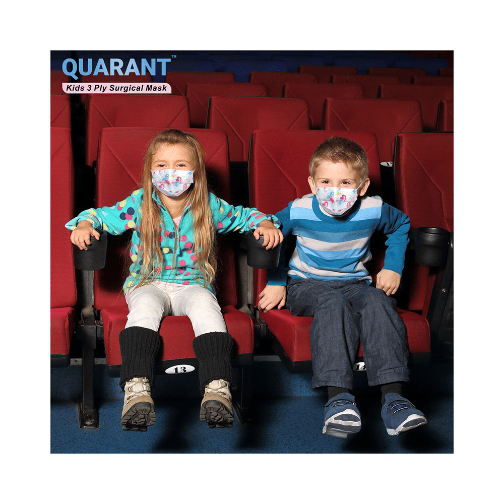 Quarant Kids 3 Ply Surgical Mask Princess Mermaid Design - Image 4