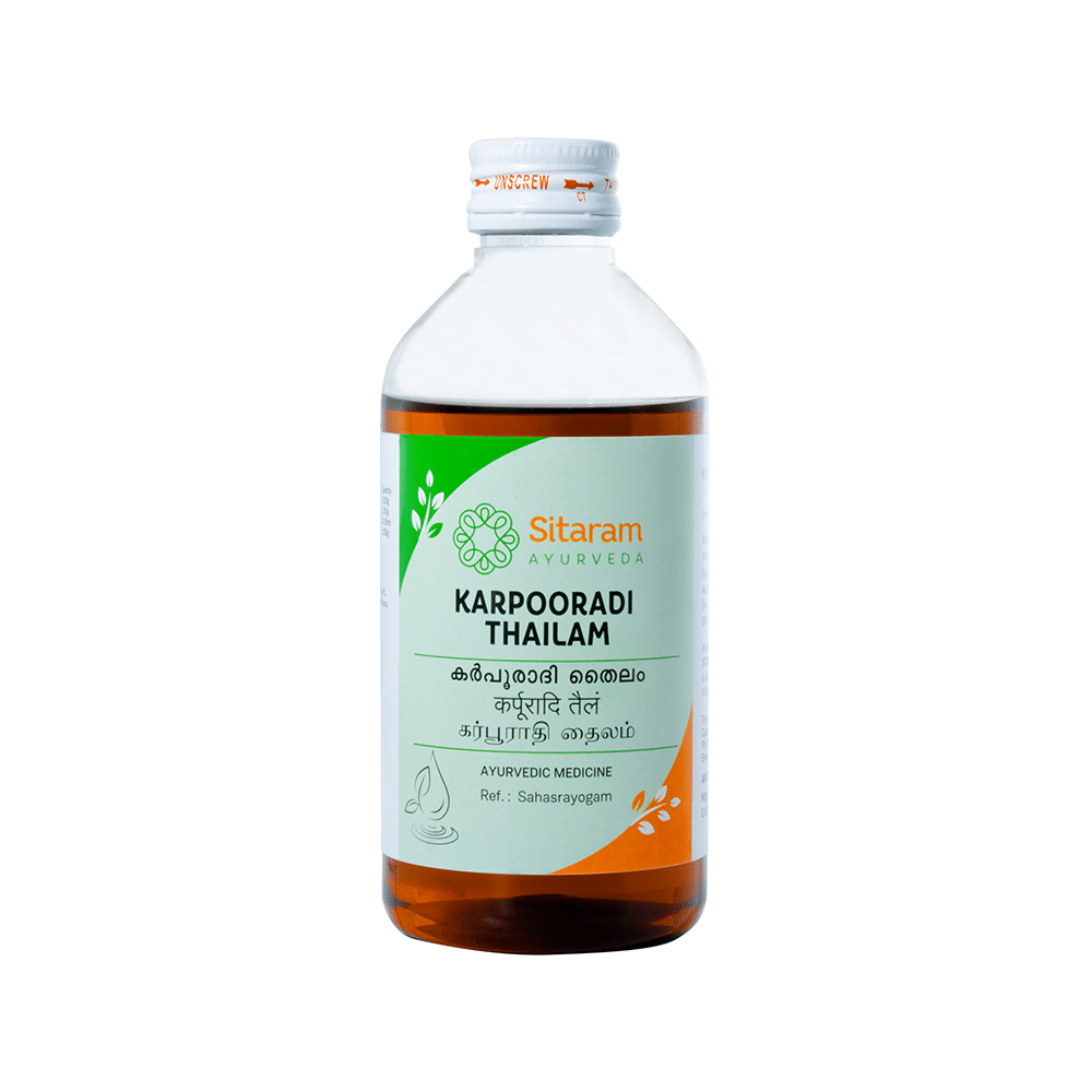Sitaram Ayurveda Karpooradi Thailam(200ml Each)