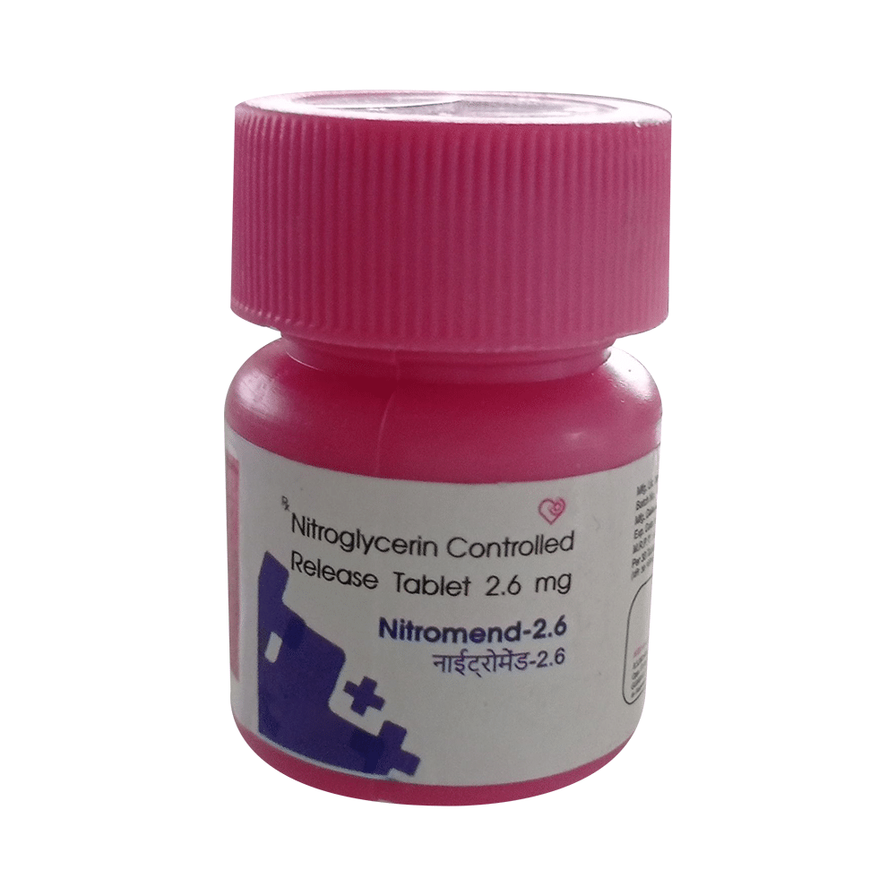 Nitromend 2.6 Tablet CR - Image 1