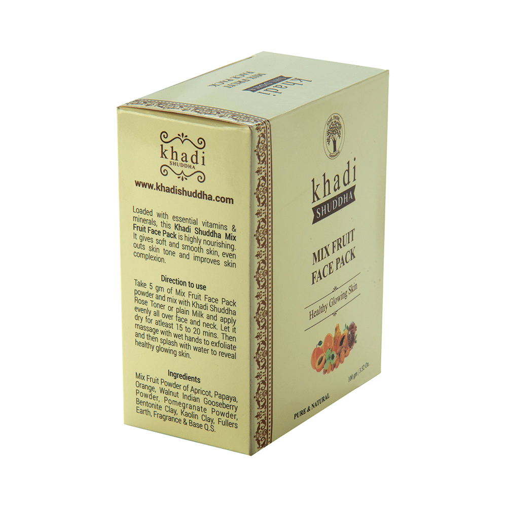 Khadi Shuddha Mix Fruit Face Pack - Image 2