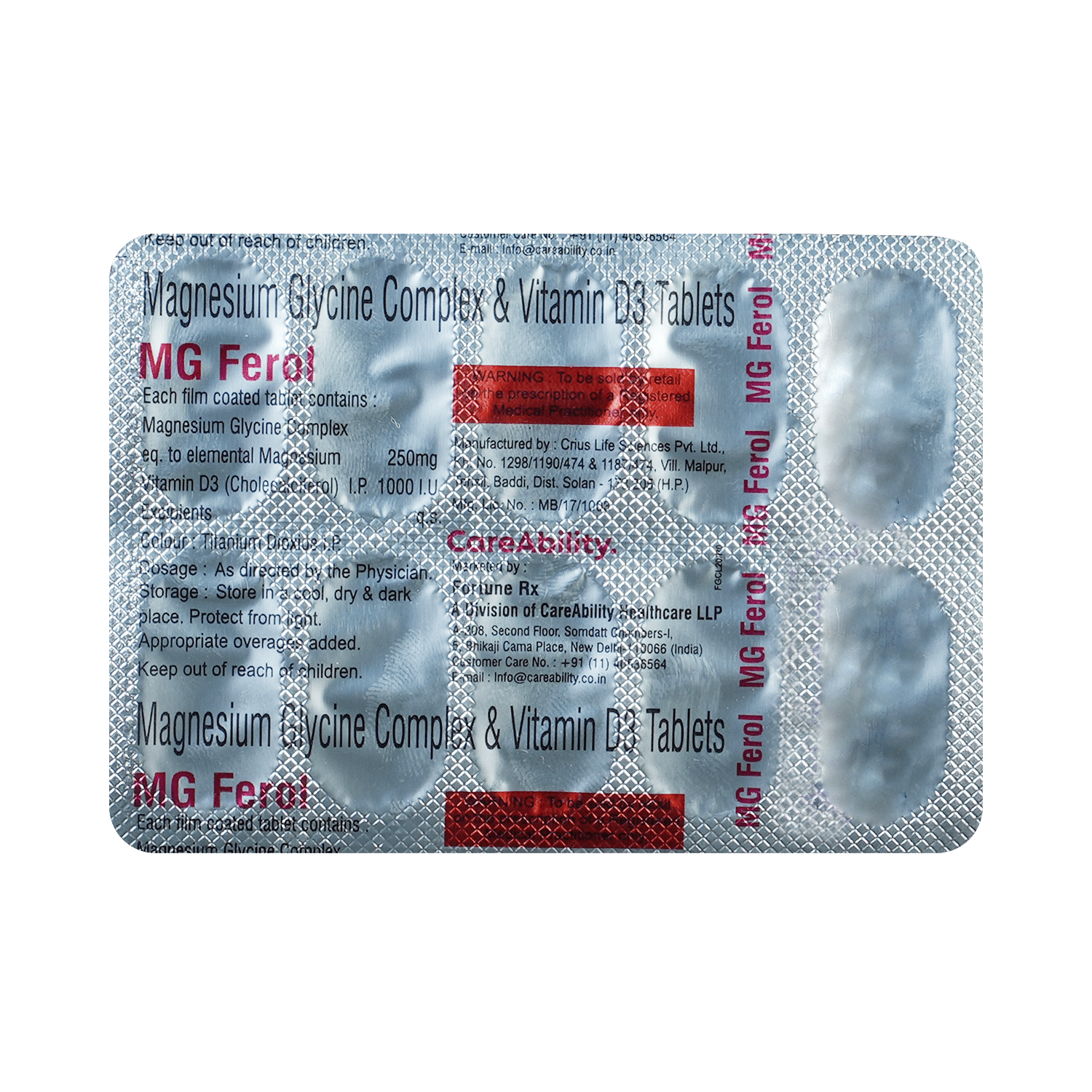 MG Ferol Tablet - Image 5