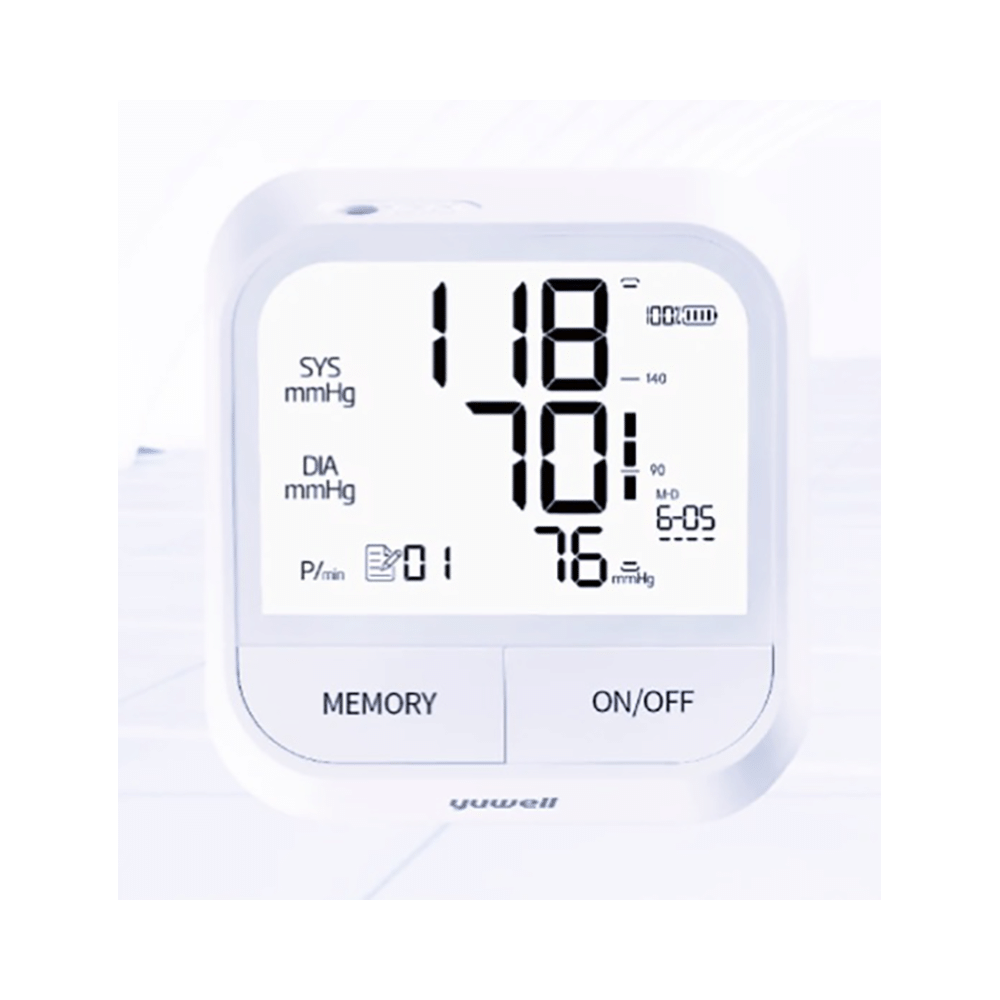 Yuwell YE670AR 3 Digital BP Monitor Rechargeable