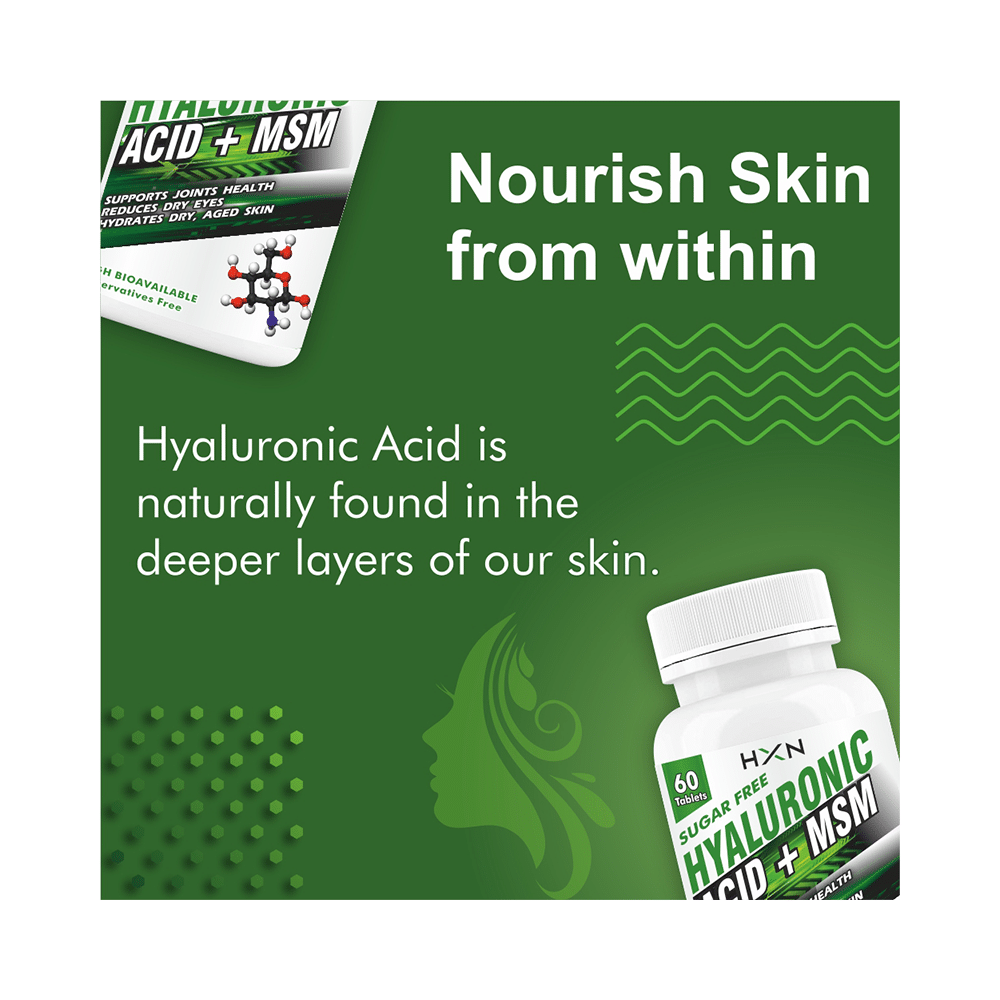 HXN Sugar Free Hyaluronic Tablet - Image 7