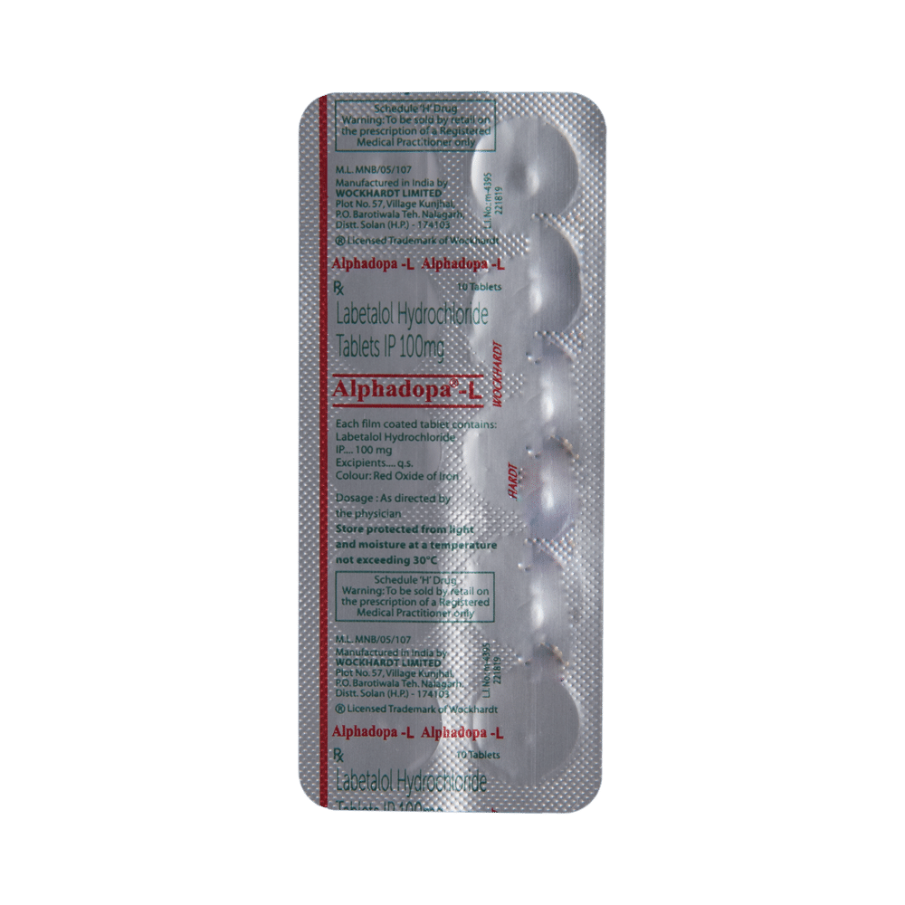 Alphadopa L Tablet - Image 5
