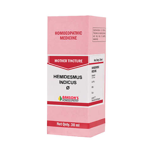 Bakson's Homeopathy Hemidesmus Indicus Mother Tincture Q - Image 1
