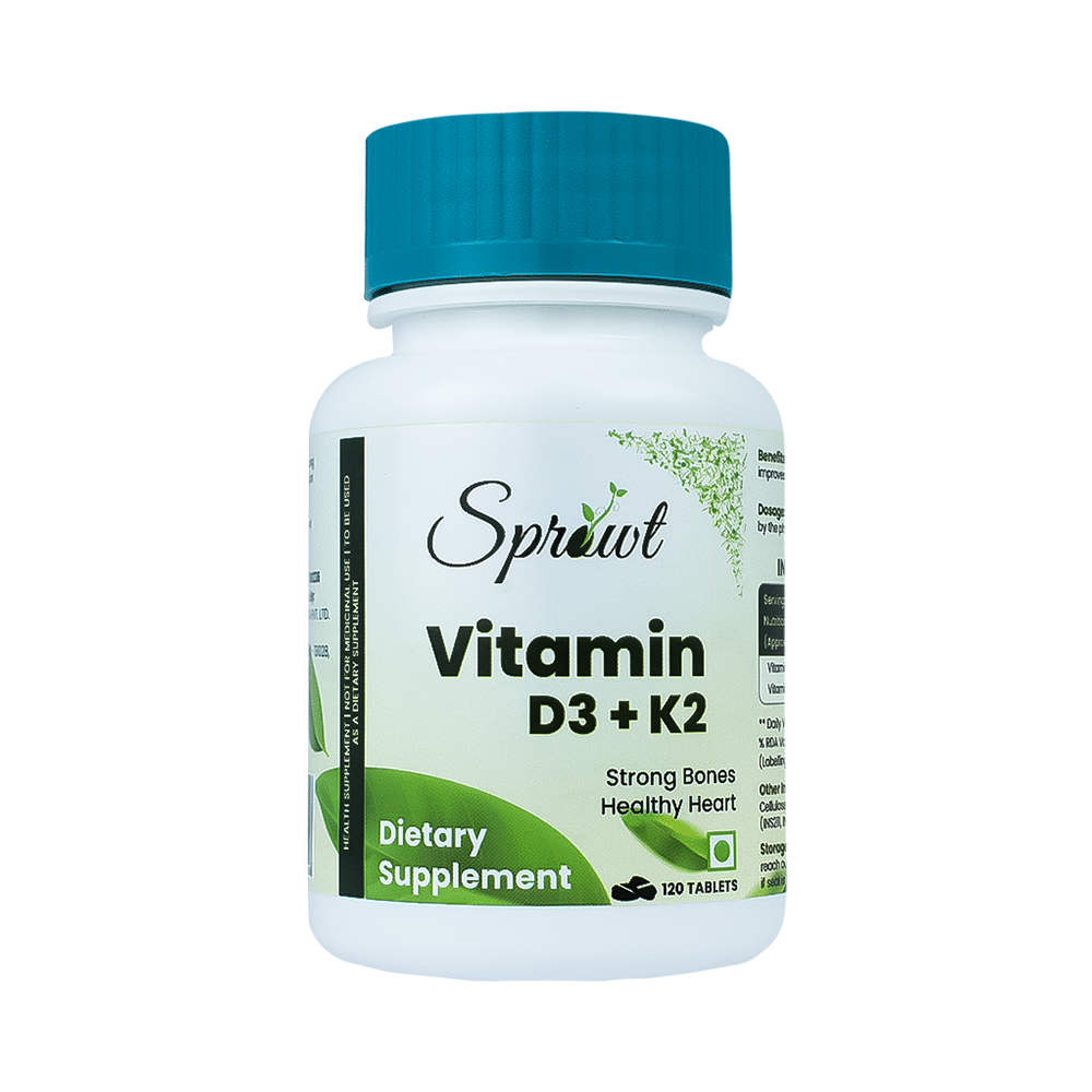 Sprowt Vitamin D3 + K2  Tablet