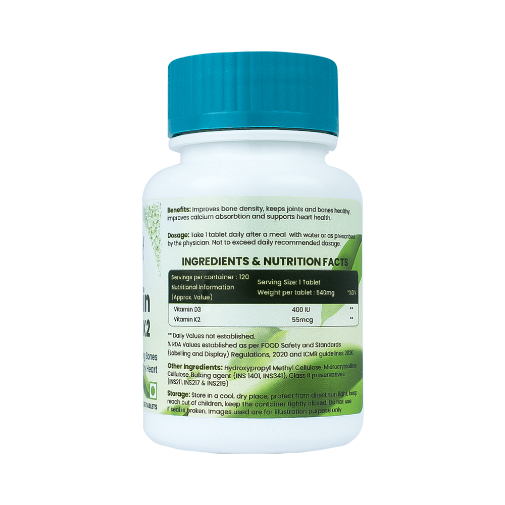 Sprowt Vitamin D3 + K2 Tablet - Image 3