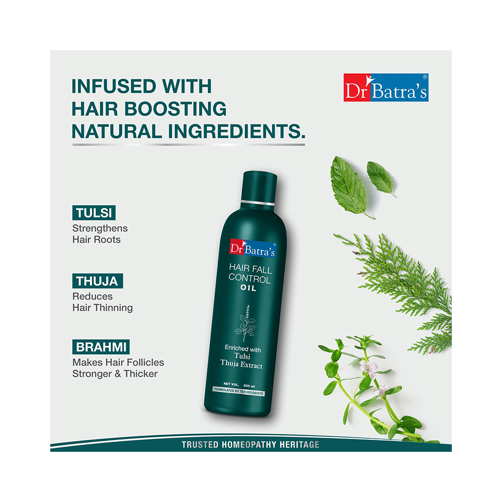 Dr Batra's Hair Fall Control Oil - Image 6