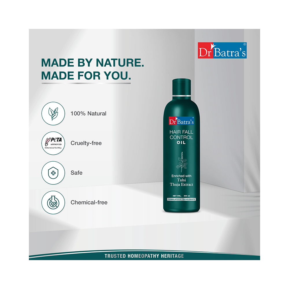Dr Batra's Hair Fall Control Oil - Image 7