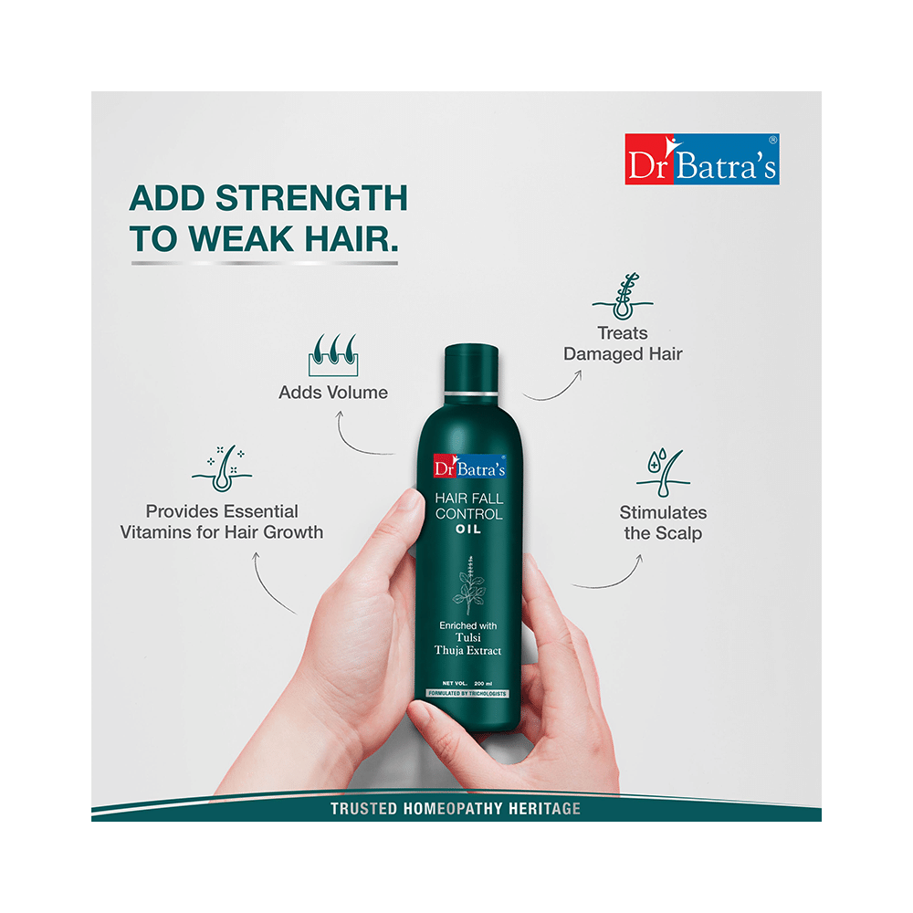 Dr Batra's Hair Fall Control Oil - Image 5