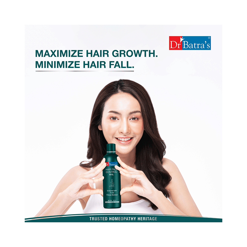 Dr Batra's Hair Fall Control Oil - Image 4