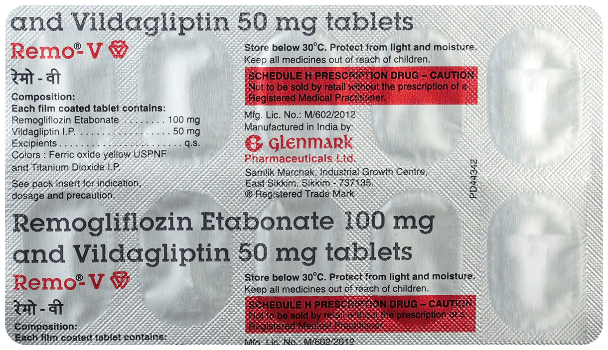 Remo V 100mg/50mg Tablet - Image 2