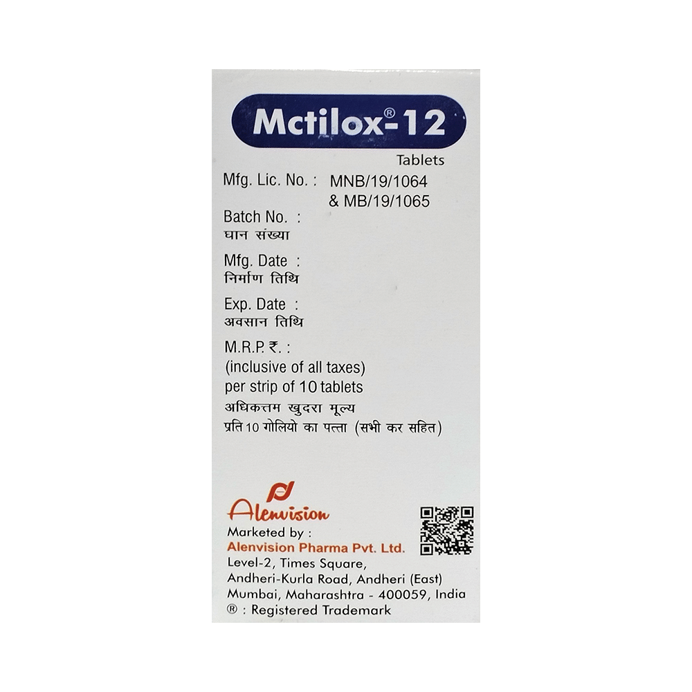 Mctilox 12 Tablet - Image 2