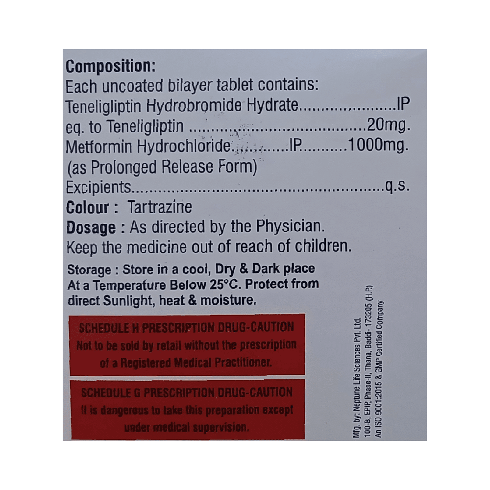 Vriten-M Forte Tablet PR - Image 2