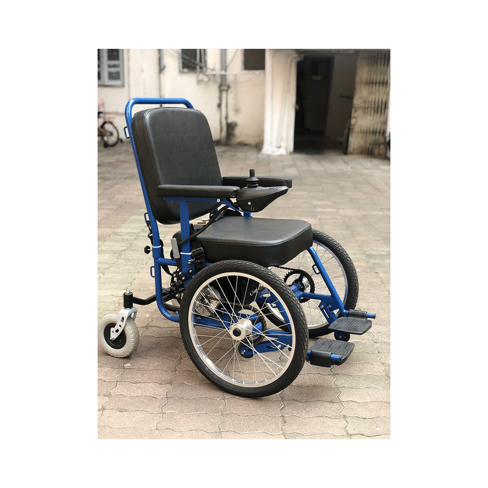 Ibex Electric Wheelchair Designed for PwDs and Elderly Tadpole Three Wheel with Sealed Lead Battery - Image 2