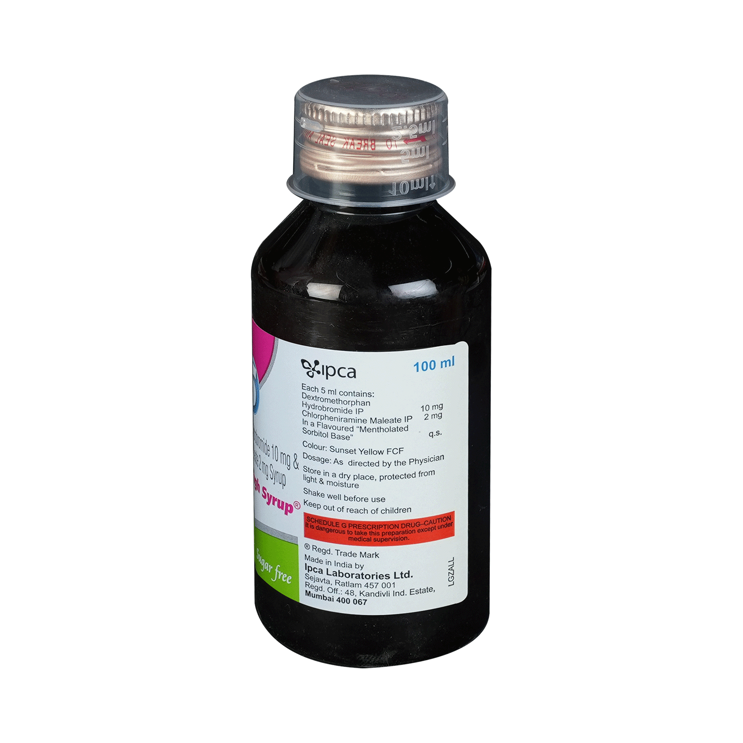 Solvin Cough Syrup Sugar Free - Image 2