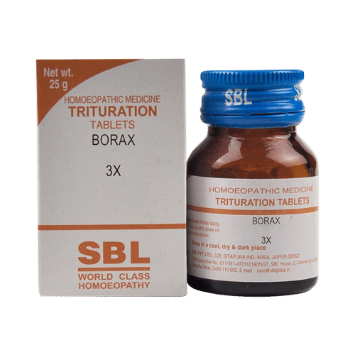 SBL Borax Trituration Tablet 3X - Image 1