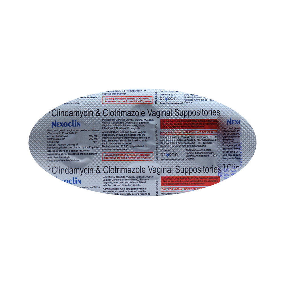 Nexoclin Vaginal Suppository - Image 4