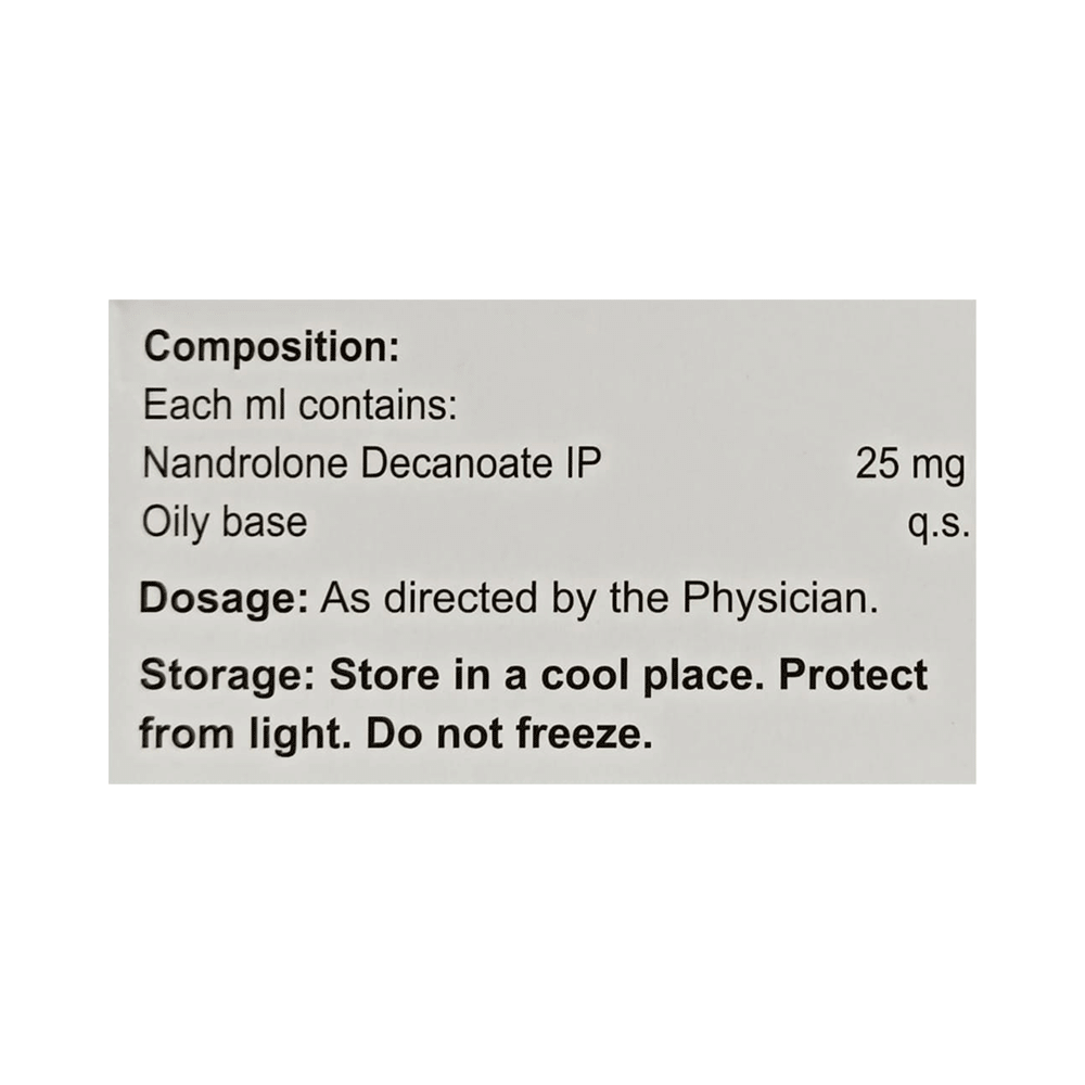 Deca Geribol 25mg Injection - Image 2