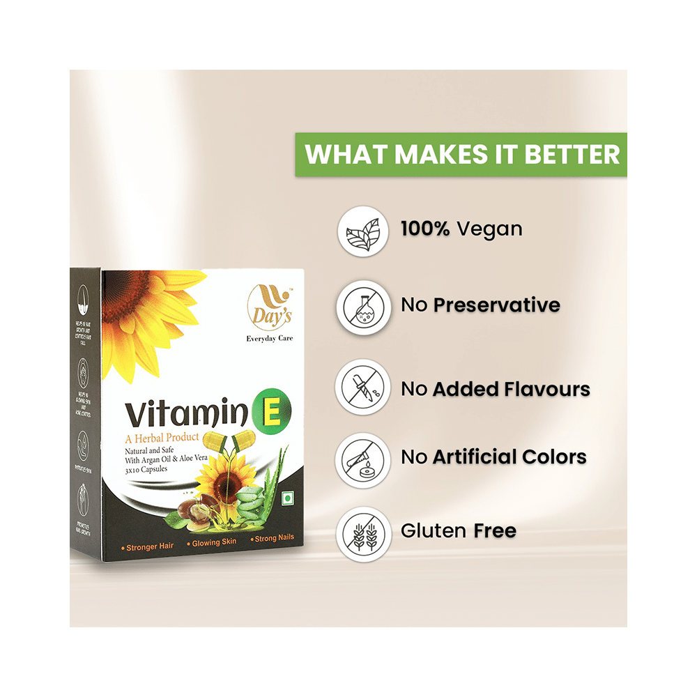 Day's Vitamin E Capsule (30 Each) - Image 6