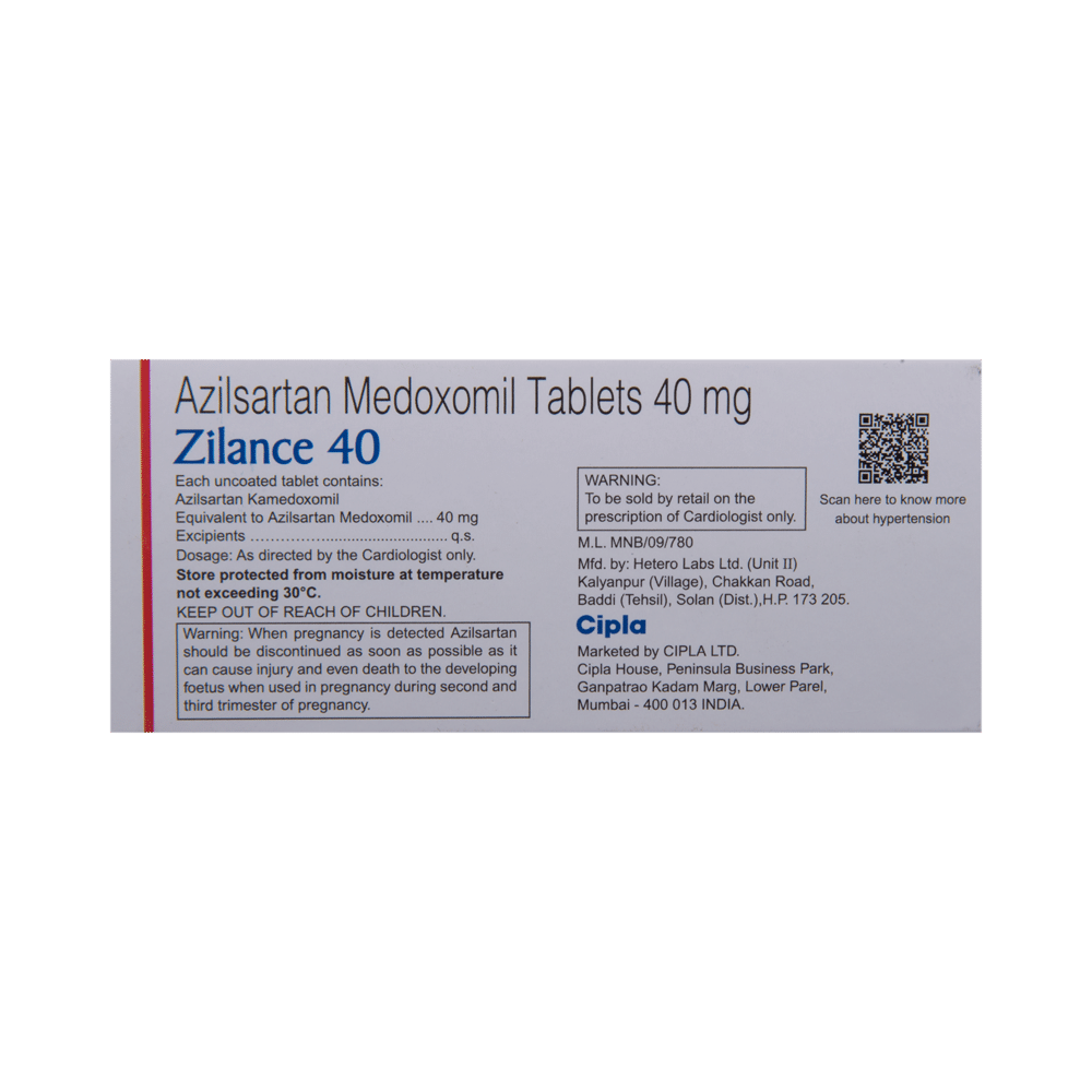 Zilance 40 Tablet - Image 3